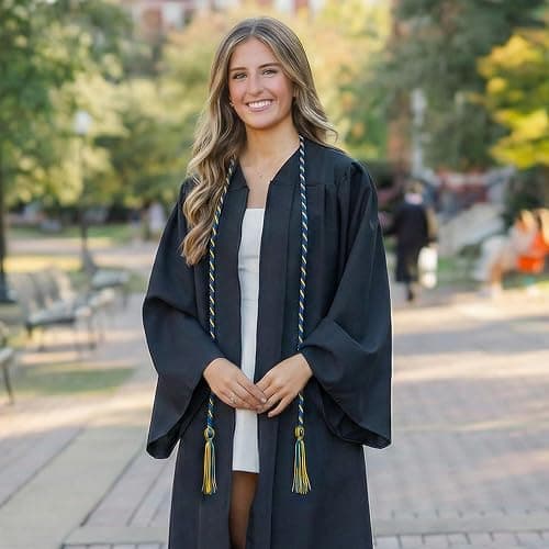 GraduationMall Graduation Honor Cord 68" RoyalGold thumbnail 7