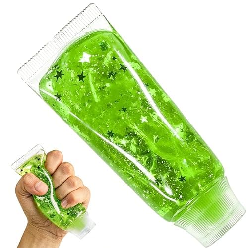 Toothpaste Squishy Toy,Cute Slow Rising Squeeze for Adults Office Home Desk,Stress Relief Sensory Toy - Fidget Novelty Toy and Gift for Kids and Adults - Green Star - Image 1