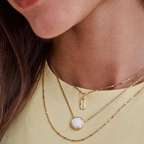 Kendra Scott Volleyball Pendant Necklace, Fashion Jewelry for Women thumbnail 3