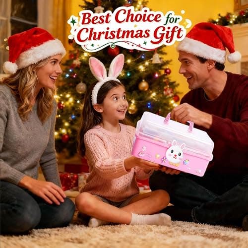 ZiZa Cute Bunny Nano Tape Bubble Kit for Kids, Nano Tape Squishy Maker Making Kit, Christmas Birthday Arts and Crafts Gifts Toys for Girls, Step by Step Video Tutorials thumbnail 3