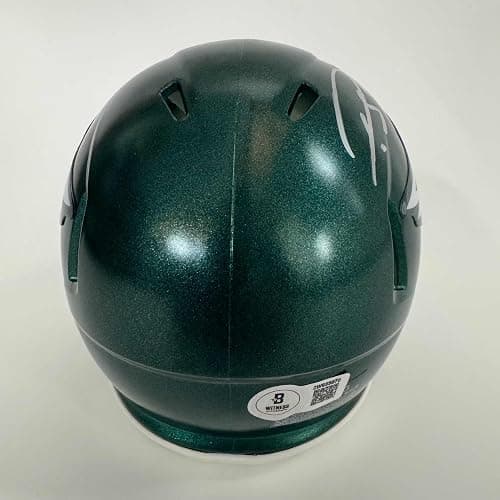 Autographed/Signed Darius Slay Jr. Philadelphia Eagles Mini Football Helmet Beckett BAS COA thumbnail 3