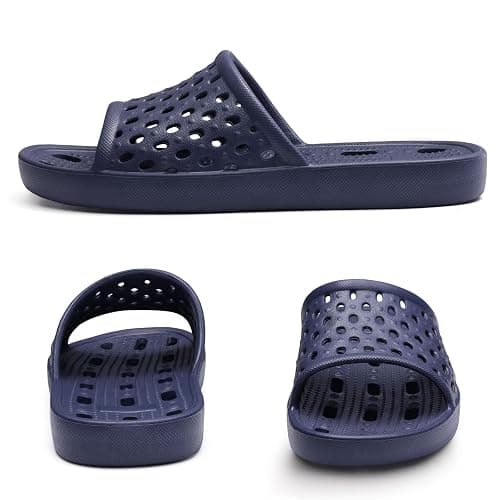 Litfun Shower Shoes for Women Non-Slip Quick Dry Shower Slippers Lightweight Pool Sandals with Drain Holes for College Dorm, Beach, Bathroom & Gym thumbnail 3