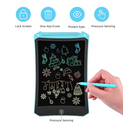 Spielzeug ab 2 3 4 5 6 7 8 Jahre,PINKCAT Ostern Geschenke Kinder Beschäftigung Autofahrt Kinder LCD Schreibtafel 8,5 Zoll Puzzle Malbrett Wegwischen Geschenke Mädchen Junge Reisespiele thumbnail 4