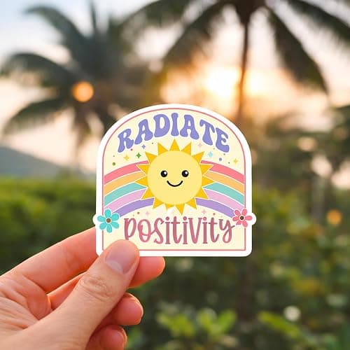 300PCS Affirmation Stickers by Puraesla - Holographic Motivational Sticker Pack, Positive Journal Encouraging Shiny Quotes for Kids, Teachers, Classroom, Waterproof Scrapbook Supplies thumbnail 2