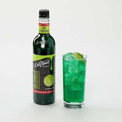 DaVinci Gourmet Classic Lime Syrup, 25.4 Fluid Ounces (Pack of 1) thumbnail 3