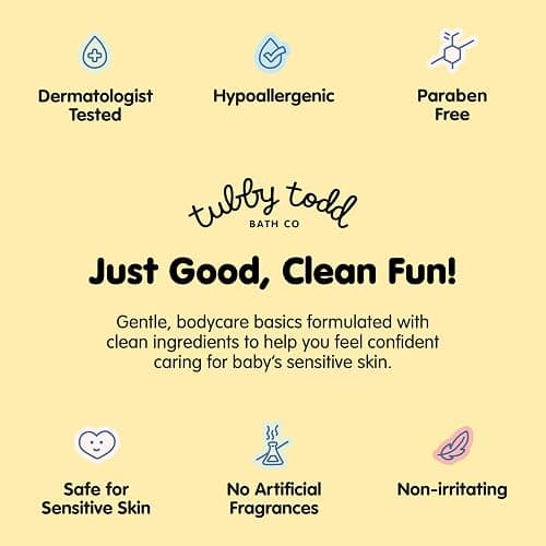 TUBBY TODD Cradle Cap Baby Hair & Scalp Care Kit | Includes Bye-Bye Cradle Cap Gel & Cradle Cap Silicone Brush, Gentle for Babies’ Sensitive Skin, 1.8 fl oz thumbnail 8