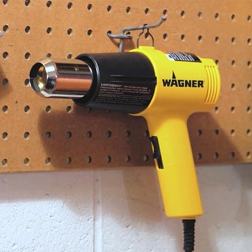 Wagner Spraytech 2417344 HT1000 Heat Gun Kit, 3 Nozzles Included, 2 Temp Settings 750ᵒF & 1000ᵒF, Great for Shrink Wrap, Soften Paint, Bend Plastic Pipes, Loosen Bolts and More thumbnail 8