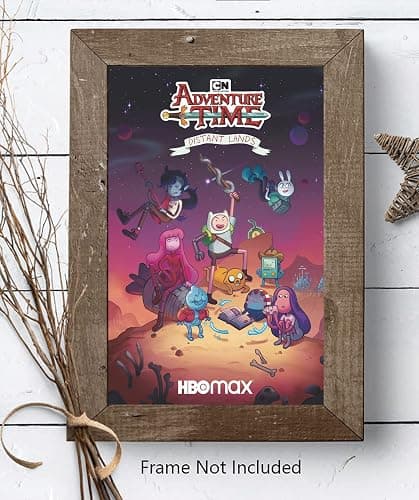 XIHOO Christ-EZ Anime Cartoons Adventure Time Distant Lands Wall Art Print Poster Home Decor Premium - Matte poster Frameless Gift 11 x 17 inch(28cm x 43cm) thumbnail 4