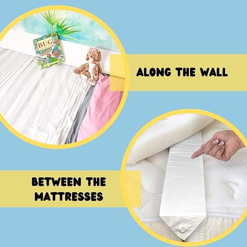 SnugStop The Original Bed Wedge | Gap Filler Between Your Headboard and Mattress | Triangle Pillow Wedge | Headboard Gap Filler | Anti-Slip Mattress | Don't Lose Your Pillow (Queen) 60”L x 6”W x 6”H thumbnail 6