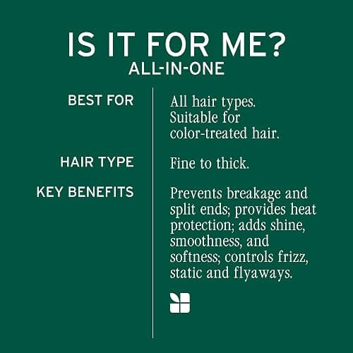 Biolage All-In-One Multi-Benefit Spray - Leave-In Treatment, Heat Protectant, Shine, Frizz Control, For All Hair Types, Coconut Oil, Vegan & Paraben-Free thumbnail 3