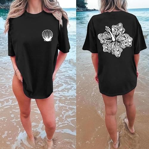 Forever Chasing Sunsets Tshirt Sunset Chaser Shirt Always Chasing Sunsets Shirt Positive Letter Graphic Tee Tops - Small - Beach2-black thumbnail 2