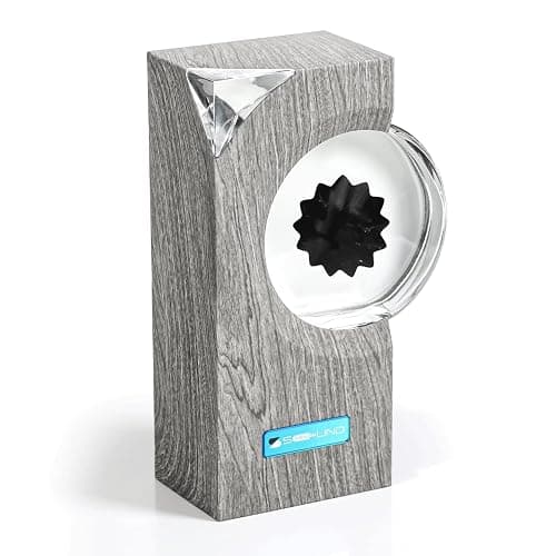 sovenomund Dancing Ferrofluid with Music Rhythm, Ferrofluid Speaker Music Mate, Symbiote in a Bottle, Ferrofluid Display Lamp, Desktop Decor, Teenager Gifts (Not A Speaker) (Does Not Make Sound) - Image 1