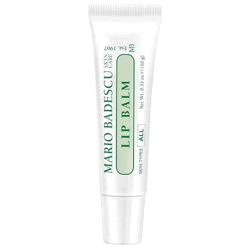 Mario Badescu Moisturizing Lip Balm for Dry Cracked Lips, Infused with Coconut Oil and Shea Butter, Ultra-Nourishing Lip Care Moisturizer for Soft, Smooth and Supple Lips - Image 1