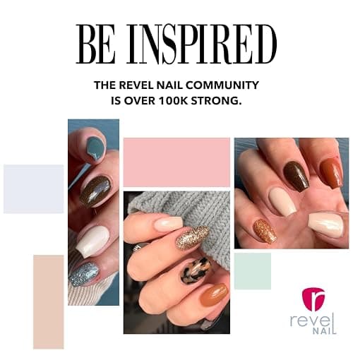 Revel Nail Dip Powder - Nude Crème Dipping Powder, Long-Lasting Dip Nail Color, Chip & Crack Resistant, No UV Lamp, DIY Manicure For Strong Healthy Nails, Calaca thumbnail 4