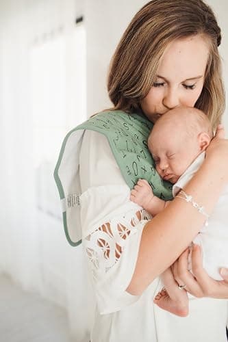 Copper Pearl Baby Burp Cloth Large 21''x10'' Size Premium Absorbent Triple Layer 3-Pack Gift Set "Chip Set", 4 Ounces thumbnail 7