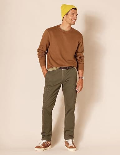 Amazon Essentials mens Fleece Crewneck Sweatshirt (Available in Big & Tall) thumbnail 5