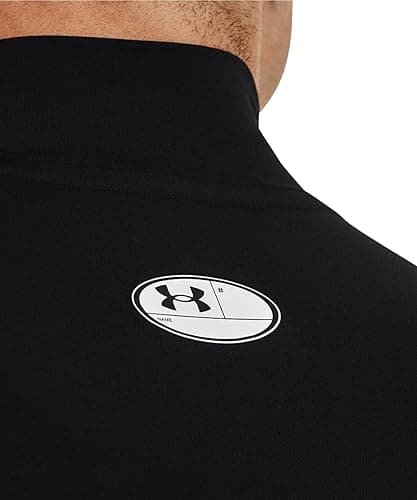 Under Armour Mens HeatGear Armour Comp Mock Short Sleeve T-Shirt thumbnail 5