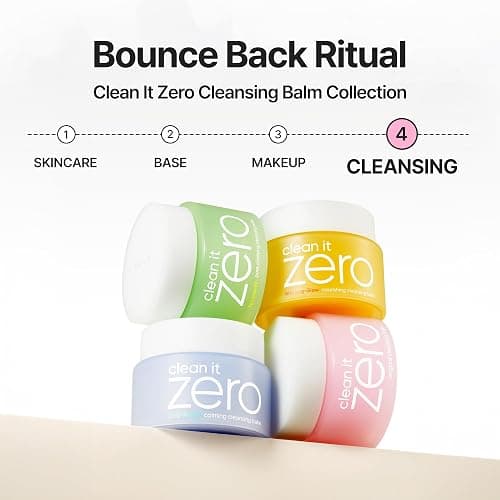 BANILA CO Clean it Zero Original Cleansing Balm Big Size | Korean Makeup Remover, Cleansing Oil, Facial Cleanser for All Skin Types | Vegan | Made with Acerola Berry & Vitamin C (180ml / 6.08 fl.oz) thumbnail 7
