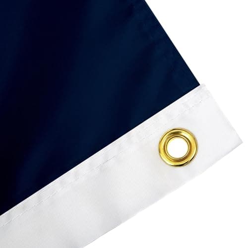 Desert Cactus University of Connecticut UConn Flag - 3 x 5 Feet Huskies Banner, Indoor/Outdoor Durable Fabric, 100% Polyester Design (Style 1) - Blue thumbnail 5