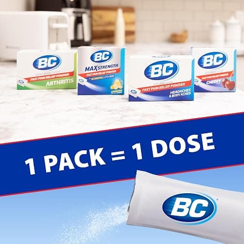 BC Pain Relief Powder, Cherry, 24 ct (Pack of 1) thumbnail 6
