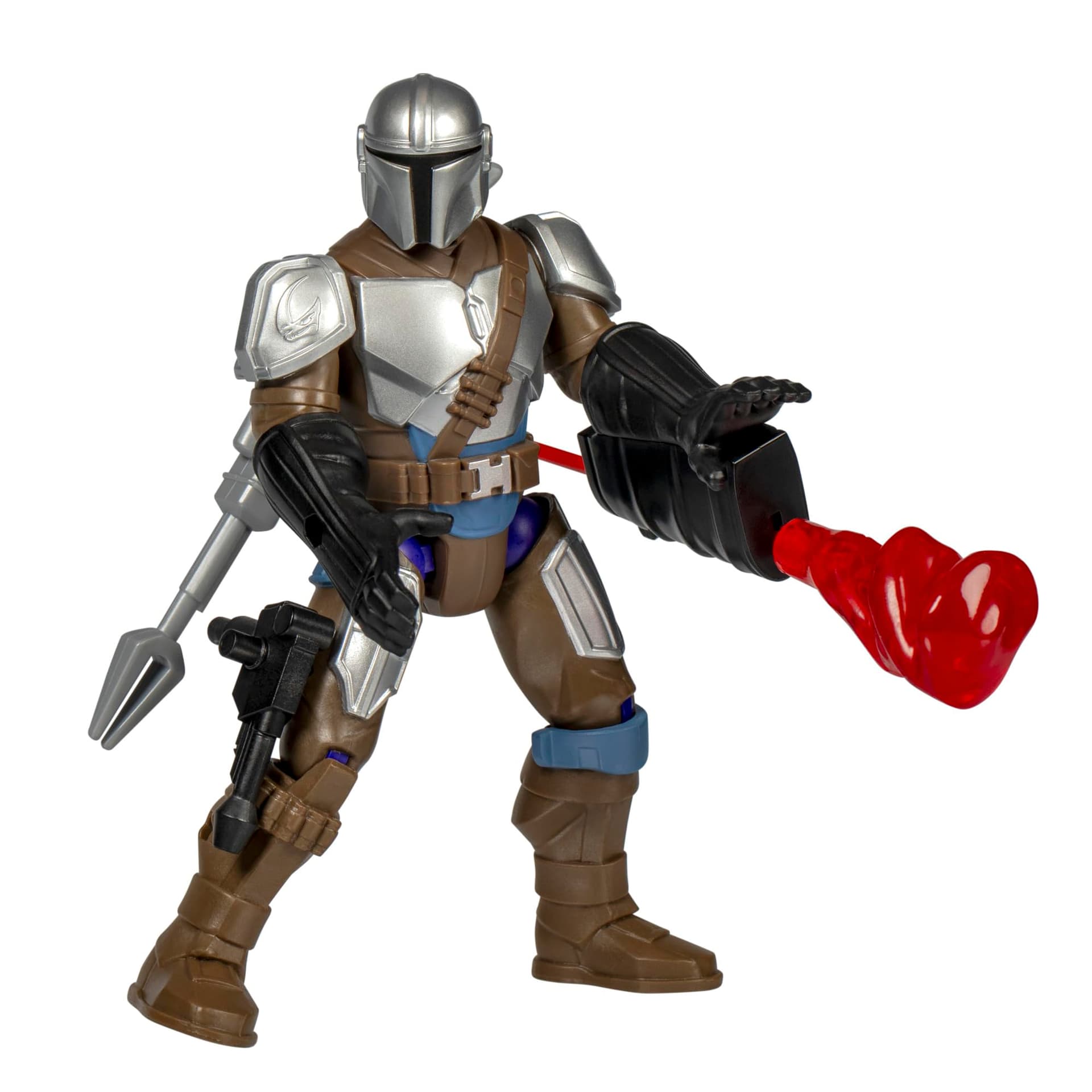 Star Wars Mixmashers Mando and Grogu DLX Figure thumbnail 4