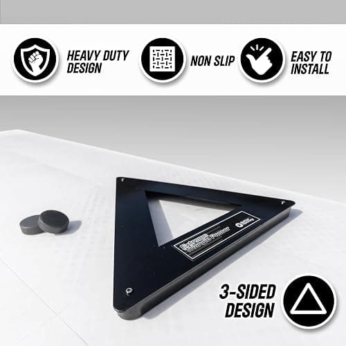 Better Hockey Extreme Triangle Passer - Heavy-Duty Steel Puck Rebounder for One-Timers, Improves Passing, Shooting, and Stickhandling Skills, Use On and Off the Ice, Offers Three 22 Inch Passing Slots thumbnail 4