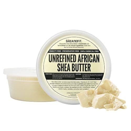 Sheanefit Raw Unrefined African Shea Butter, Natural Body Butter, Soft & Smooth Daily Moisturizer For Face & Body Ivory 8oz (Pack of 1) - Image 1