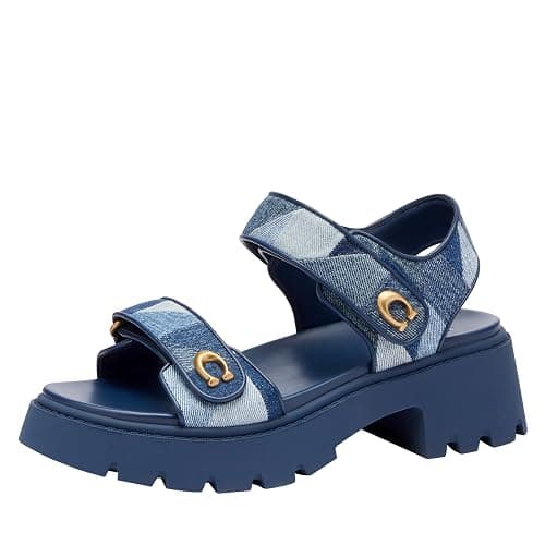 COACH womens Brynn Platform Sandal - Image 1