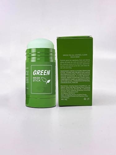 Green Mask Stick for Face, Blackhead Remover with Green Tea Extract, Deep Pore Cleansing, Moisturizing, Skin Brightening for All Skin Types of Men and Women (Pack of 1) - Pack of 1 thumbnail 2