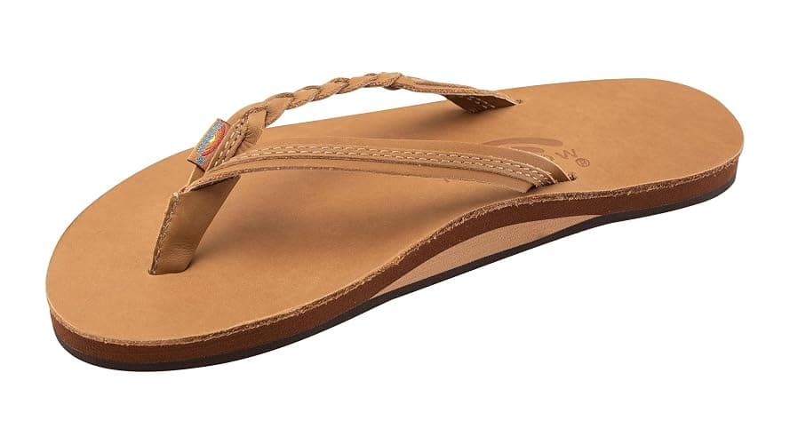 Rainbow Sandals Women’s Flirty Braidy Premier Leather w/Single Braided Strap - Image 1