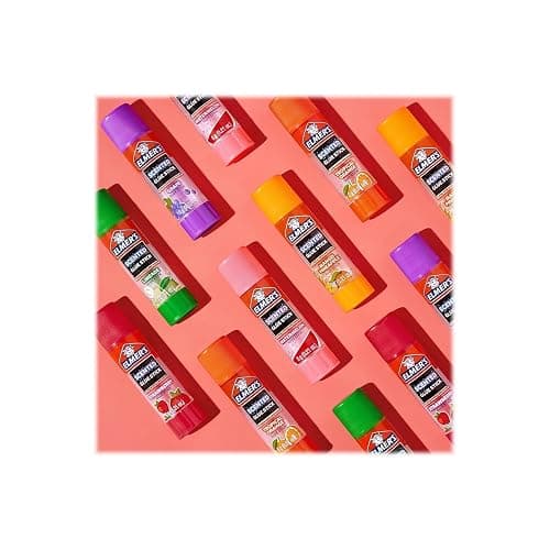 Elmer's Scented Glue Sticks, Washable, Clear, Assorted Scents, 6 Grams, 30 Count - Kids Activity, Birthday Fun, Stocking Stuffer, Vision Board, #1 Teacher Brand thumbnail 4