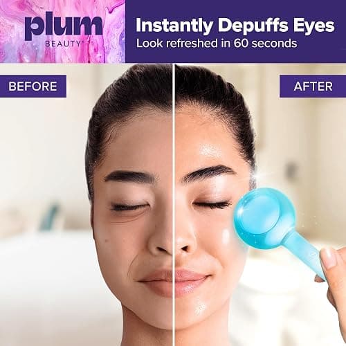 Plum Beauty Facial Ice Globes - Cooling Massage Tools for Refreshing Skincare Routine, Enhances Self Care, Reduces Puffiness - Set of 2 thumbnail 2