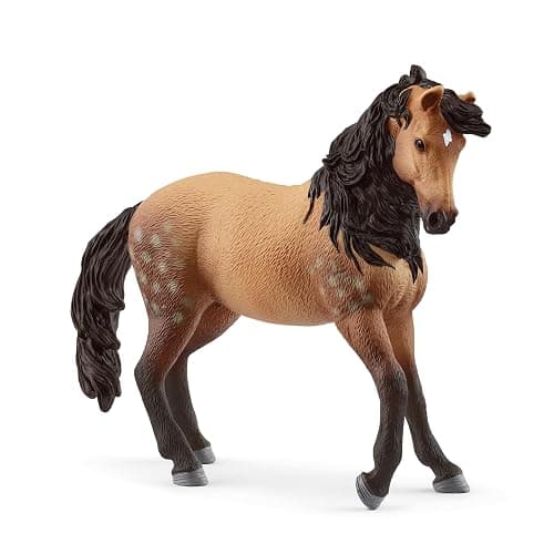 Schleich Horse Club - Andalusian Mare - 5" Hand-Painted Collectable, Realistic Toy Horse Figurine for Girls and Boys. Durable Educational Figure for Fun Imaginative Play. Cool Kids Toys Ages 5+ 14894 - Image 1