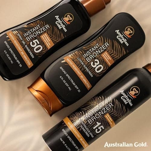 Australian Gold Spray Gel Sunscreen with Instant Bronzer SPF 30, 8 Ounce | Moisturize & Hydrate Skin | Broad Spectrum | Water Resistant | Non-Greasy | Oxybenzone Free | Cruelty Free thumbnail 8