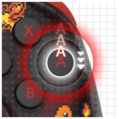 Wireless HORIPAD Turbo for Nintendo Switch 2 (Pokémon Pixel Red) Rechargeable Controller thumbnail 8
