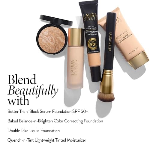LAURA GELLER NEW YORK Full Coverage Foundation Blending Brush for All Face Makeup & Foundation thumbnail 6