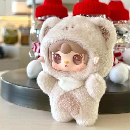 CALEMBOU Plush Blind Box, Cute Yooki Take a Bite of Bear Series Random Vinyl Plush Doll, Kawaii Stuffed Mystery Toys Collectible for Birthday Gift (Yooki-YYKXX-1pc) thumbnail 5
