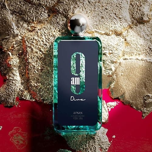 Afnan 9 AM Dive Unisex Eau De Parfum, 3.4 Fl. Oz thumbnail 2
