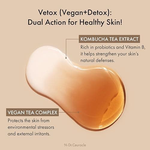 Dr.Ceuracle Vegan Kombucha Tea Essence - Hydrating Milky Toner with Kombucha Tea Extract, Centella Asiatica, Ceramide, Korean Skincare Essence (150 ml / 5.07 fl. oz.) thumbnail 9