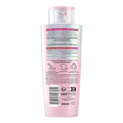 L'Oréal Paris - Protocole Soin Gloss Brillance Miroir - Pour Cheveux Ternes - Enrichi en Acide Glycolique - Sans Sulfates - Elseve Glycolic Gloss Ultimate - 3 Produits thumbnail 8