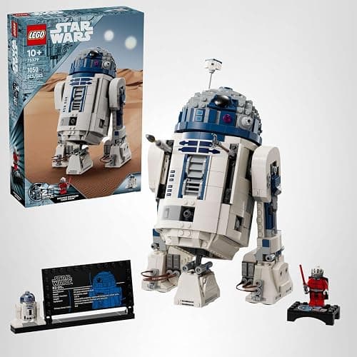 LEGO Star Wars R2-D2 Building Toy Set - Play or Display Star Wars Toy for Boys & Girls, Ages 10+ - Gift Ideas for Kids & Fans - Includes 25th Anniversary Darth Malak Minifigure - 75379 thumbnail 7