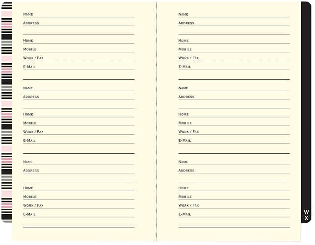 The Little Pink Book of Addresses (Address Book) (Little Pink Books) thumbnail 3