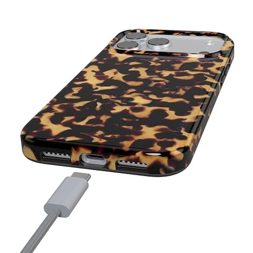 Casely iPhone 17 Pro Max Case | Shell Shocked | Tortoise Print | Compatible with MagSafe | Classic Ultra Slim Design thumbnail 4