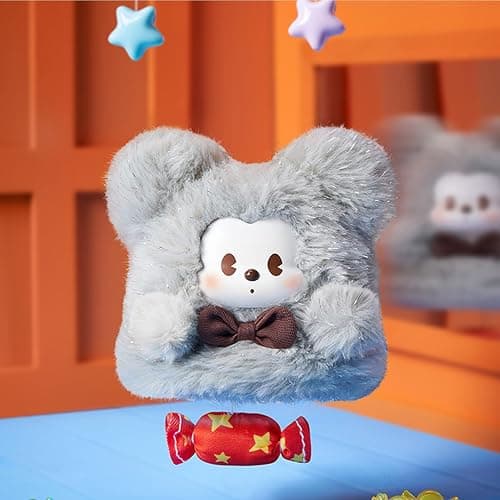 MINISO Disney Mickey Mouse Family Candy Series Keychain Blind Box Plush- Bag Charm Collectible, Holiday Birthday Surprise Gift for Friends and Family, Single Box thumbnail 4