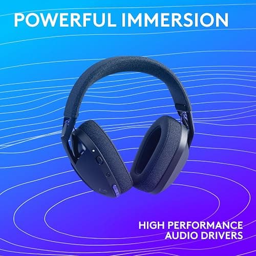 Logitech G321 Lightspeed Wireless Bluetooth Gaming Headset, Dynamic Comfort and fit, 16 kHz Boom mic, 20+ hrs Battery, PC, PS4, PS5, Nintendo Switch, Mobile - Black thumbnail 6