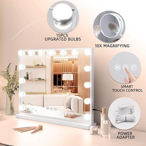 Vanity Mirror with Lights  thumbnail 6