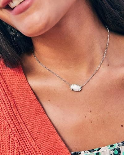 Kendra Scott Elisa Pendant Necklace for Women, Fashion Jewelry, 14k Gold-Plated thumbnail 3