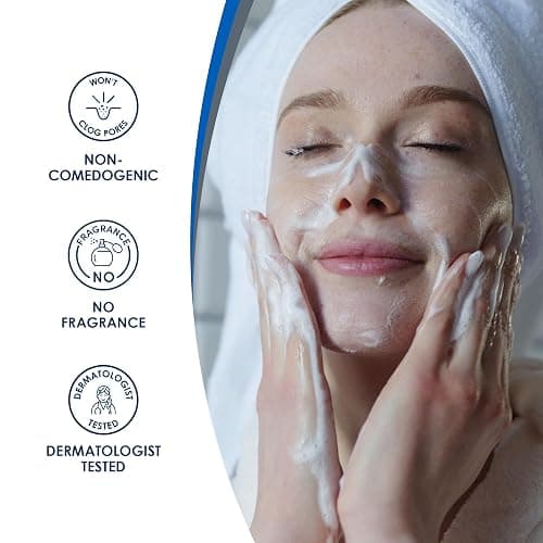 Vanicream Gentle Facial Cleaner, 2.5 Fl Oz, Formulated without Common Irritants for Sensitive Skin, Removes Makeup, Dirt & Excess Oils, Non-Comedogenic, pH-Balanced Face Wash thumbnail 4
