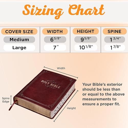 Christian Art Gifts Premium Vegan Leather Fashion Floral Bible Cover for Women: Strength & Dignity - Prov. 31:25 Inspirational Scripture Verse Carry Case w/Pockets & Pen Storage, Pink & Gold, Large thumbnail 7