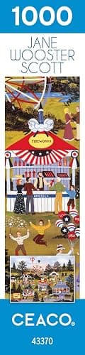 Ceaco - Jane Wooster Scott - Stars & Stripes II - 1000 Piece Jigsaw Puzzle thumbnail 7